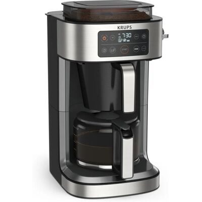 KRUPS KM760D - Gris, Inox - Machine à café filtre KRUPS KM760D - Gris, Inox - Machine à café filtre