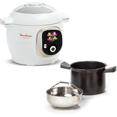 Moulinex CE85BA10 - Branco - Multicooker Moulinex CE85BA10 - Branco - Multicooker