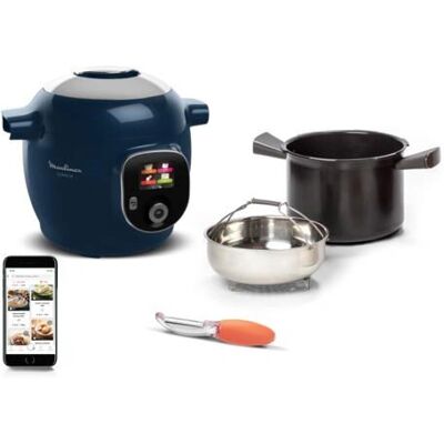 Moulinex CE85F410 - Bleu - Multicuiseur Moulinex CE85F410 - Bleu - Multicuiseur