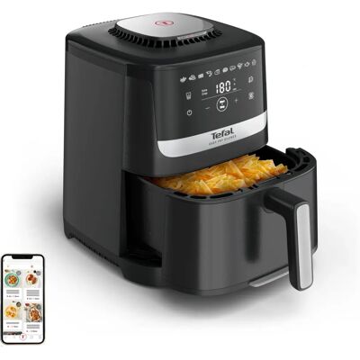 Tefal Easy Fry Silence - 5 L - Schwarz/Edelstahl - Heißluftfritteuse Tefal Easy Fry Silence - 5 L - Schwarz/Edelstahl - Heißluftfritteuse
