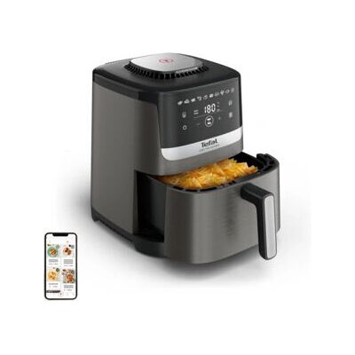 Tefal EY551HE0 - Schwarz, Grau, Edelstahl - Heißluftfritteuse Tefal EY551HE0 - Schwarz, Grau, Edelstahl - Heißluftfritteuse