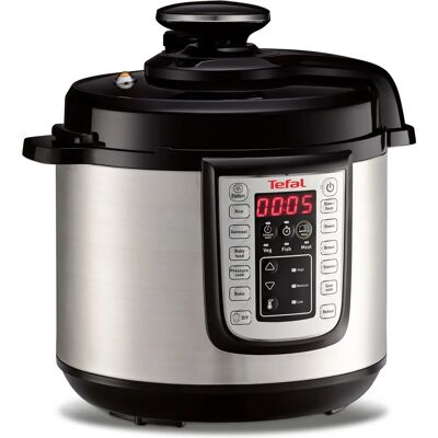 Tefal CY505E - Noir, Acier inoxydable - Multicuiseur Tefal CY505E - Noir, Acier inoxydable - Multicuiseur