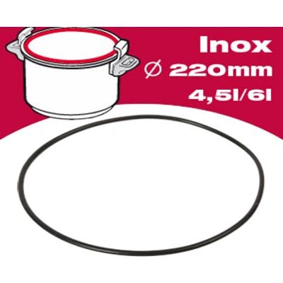 Accessoire pour Autocuiseur Seb - Joint en Silicone 22cm - Publicité Accessoire pour Autocuiseur Seb - Joint en Silicone 22cm - Publicité