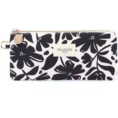 Draeger Modello - Pochette Floreale Office Chic - Nero Draeger Modello - Pochette Floreale Office Chic - Nero