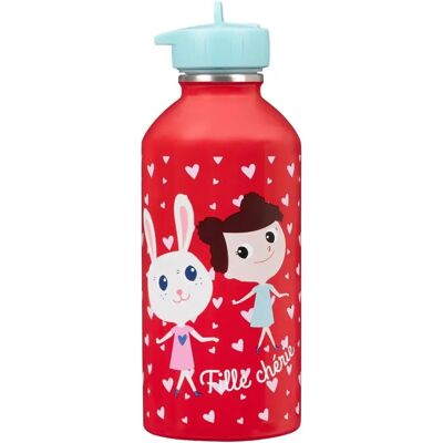 Bouteille d'eau enfant en acier inoxydable Draeger Paris - Rouge - 300 Ml Bouteille d'eau enfant en acier inoxydable Draeger Paris - Rouge - 300 Ml