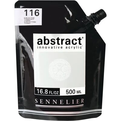 Farba akrylowa tytanowa Sennelier - 500ml - Abstract - Ciężkie ciało Farba akrylowa tytanowa Sennelier - 500ml - Abstract - Ciężkie ciało