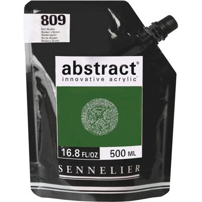 Sennelier 809 Green Acrylic Paint - Abstract 500 ml Sennelier 809 Green Acrylic Paint - Abstract 500 ml