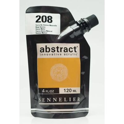 Peinture acrylique Sennelier Sienne Brute - Corps lourd, 120ml Peinture acrylique Sennelier Sienne Brute - Corps lourd, 120ml