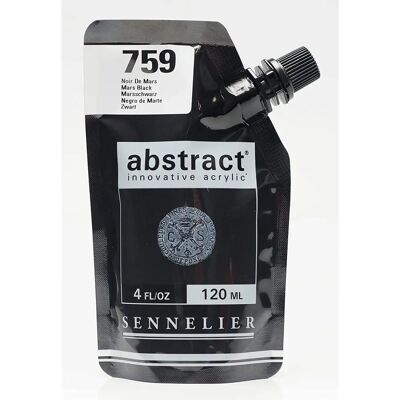 Farba akrylowa Mars Black od Sennelier - Heavy Body, Multi-Media, 120ml Farba akrylowa Mars Black od Sennelier - Heavy Body, Multi-Media, 120ml