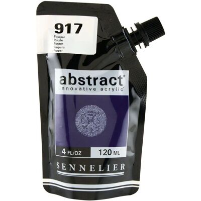 Peinture Acrylique Abstraite Violette Sennelier - Corps lourd, 120ml - Publicité Peinture Acrylique Abstraite Violette Sennelier - Corps lourd, 120ml - Publicité