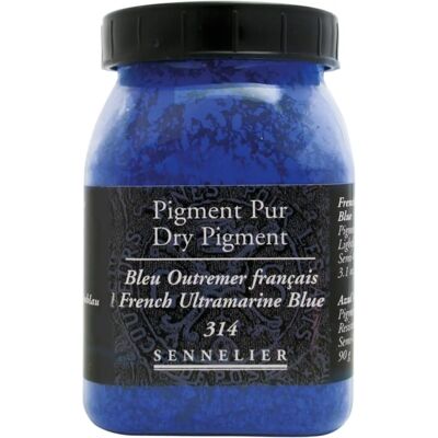 Pigment Sennelier - Francuski ultramaryna niebieska 90g - Tworzenie farb - Jakość artysty - 7,3x4,5x4,5cm Pigment Sennelier - Francuski ultramaryna niebieska 90g - Tworzenie farb - Jakość artysty - 7,3x4,5x4,5cm