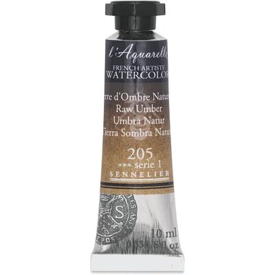 Sennelier Raw Umber Honey Watercolour - 10ml Series 1 - Art Paint Sennelier Raw Umber Honey Watercolour - 10ml Series 1 - Art Paint
