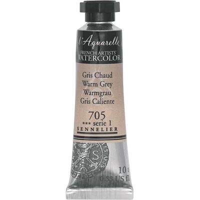 Aquarelle d'Artiste Sennelier L'Aquarelle - 705 Gris Chaud (Série 1) - Publicité Aquarelle d'Artiste Sennelier L'Aquarelle - 705 Gris Chaud (Série 1) - Publicité