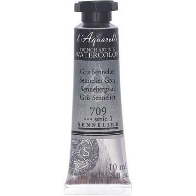 Sennelier Grey Watercolour - 10ml Tube - Series 1 Sennelier Grey Watercolour - 10ml Tube - Series 1