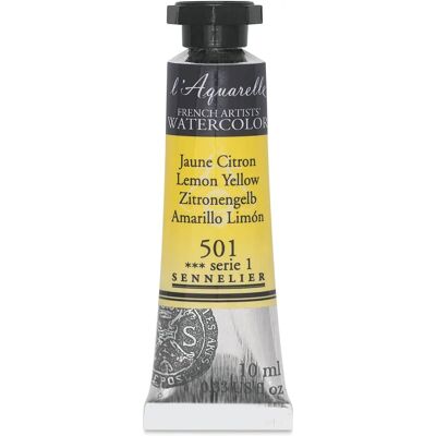 Sennelier Lemon Yellow Watercolour 10ml - Art Watercolor Sennelier Lemon Yellow Watercolour 10ml - Art Watercolor