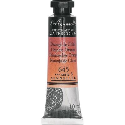 Sennelier Sennelier L'Aquarelle Honey Watercolour - Chinese Orange Sennelier Sennelier L'Aquarelle Honey Watercolour - Chinese Orange