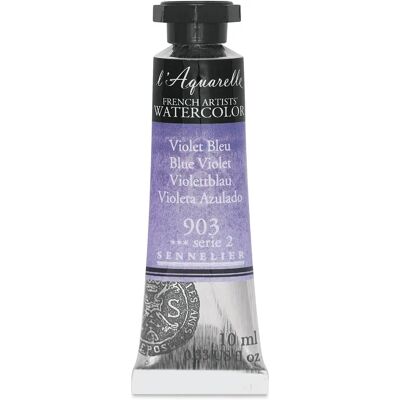 Sennelier Violet Bleue Miel Aquarelle - Série 2 - 10ml - Publicité Sennelier Violet Bleue Miel Aquarelle - Série 2 - 10ml - Publicité