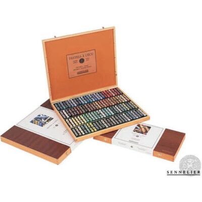 Artexport Pastel Set - 100 Portrait Colors - Wooden Box Artexport Pastel Set - 100 Portrait Colors - Wooden Box