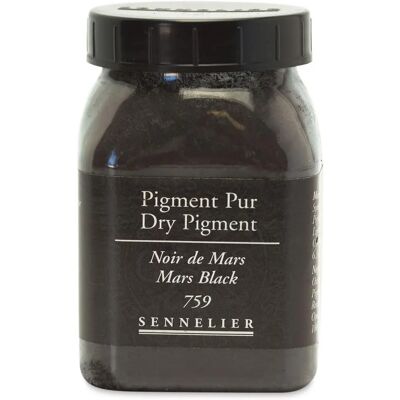 Pigment Mars noir - 180 g - Création de peinture - Publicité Pigment Mars noir - 180 g - Création de peinture - Publicité