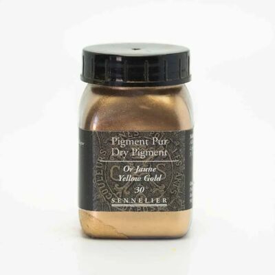 Pigment d'or Sennelier - 90 g pour création de peinture - Publicité Pigment d'or Sennelier - 90 g pour création de peinture - Publicité