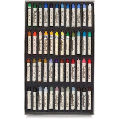 Sennelier Oil Pastel Set - 48 Colors for Artists Sennelier Oil Pastel Set - 48 Colors for Artists