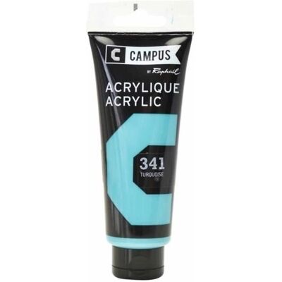 Farba Akrylowa CAMPUS Turkus - 100ml - Farba Akrylowa Farba Akrylowa CAMPUS Turkus - 100ml - Farba Akrylowa