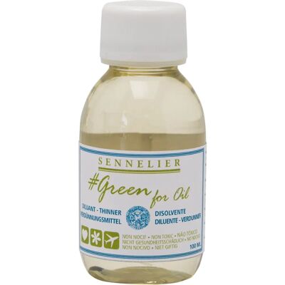 Sennelier Grün für Ölfarnüchter - Ölmaler, 100 ml, Transparent Sennelier Grün für Ölfarnüchter - Ölmaler, 100 ml, Transparent