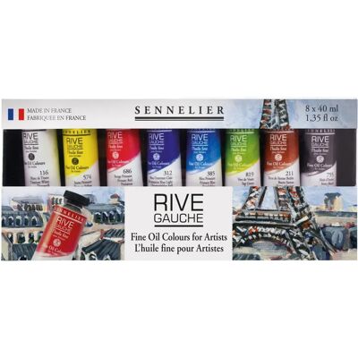Zestaw olejów Sennelier 10 x 21 ml - Farby olejne Zestaw olejów Sennelier 10 x 21 ml - Farby olejne