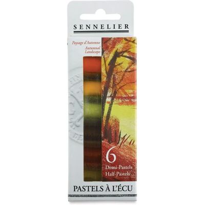 Pastelki Miękkie Sennelier - Zestaw Pejzażów Jesiennych 6 szt. Pastelki Miękkie Sennelier - Zestaw Pejzażów Jesiennych 6 szt.