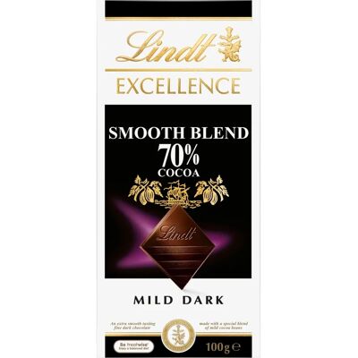 Chocolat noir 70% - Lindt - Publicité Chocolat noir 70% - Lindt - Publicité