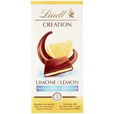 LINDT - Creation Refreshing Lemon Milk Chocolate Bar - Publicité LINDT - Creation Refreshing Lemon Milk Chocolate Bar - Publicité