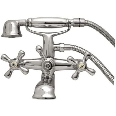 Colonne de Douche Rousseau Beverley en Laiton Métallique 15 cm - Publicité Colonne de Douche Rousseau Beverley en Laiton Métallique 15 cm - Publicité