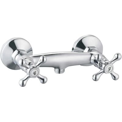 Rousseau Beverley Grey Metal Brass 15 cm Shower - Faucet Rousseau Beverley Grey Metal Brass 15 cm Shower - Faucet