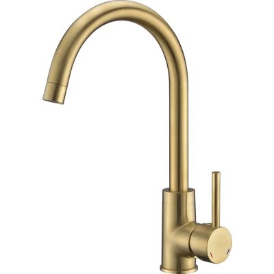 Bateria kuchenna Rousseau K4060459 - Stal nierdzewna i mosiądz - Żółta Bateria kuchenna Rousseau K4060459 - Stal nierdzewna i mosiądz - Żółta