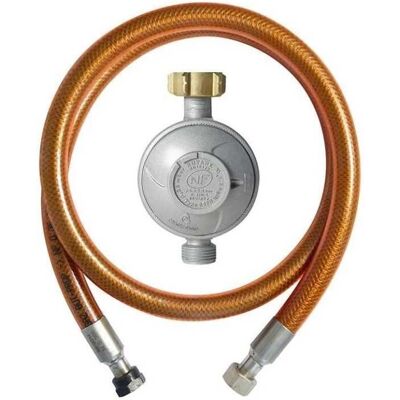 Kit de gaz butane ROUSSEAU avec détendeur & flexible 1,50 m - Matériel de gaz Kit de gaz butane ROUSSEAU avec détendeur & flexible 1,50 m - Matériel de gaz