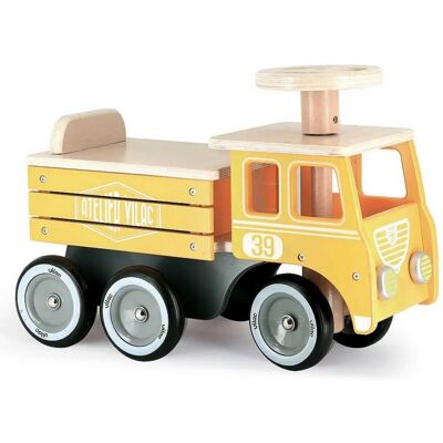 Camion de Construction Jaune - Jouet pour Enfants Vilac - Publicité Camion de Construction Jaune - Jouet pour Enfants Vilac - Publicité