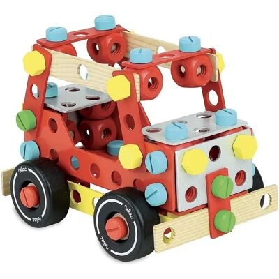 Vilac Super Batibloc Holzbaukasten - 100 Teile - Für 4-8 Jahre Vilac Super Batibloc Holzbaukasten - 100 Teile - Für 4-8 Jahre