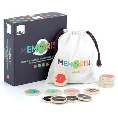 VILAC Memorisk Houten Memory Spel - Bordspel VILAC Memorisk Houten Memory Spel - Bordspel