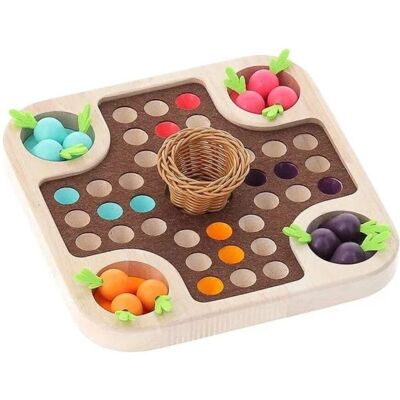 Vilac Modell 2160 - Gemüse Gärtchen Ludo Spiel - Brettspiel Vilac Modell 2160 - Gemüse Gärtchen Ludo Spiel - Brettspiel