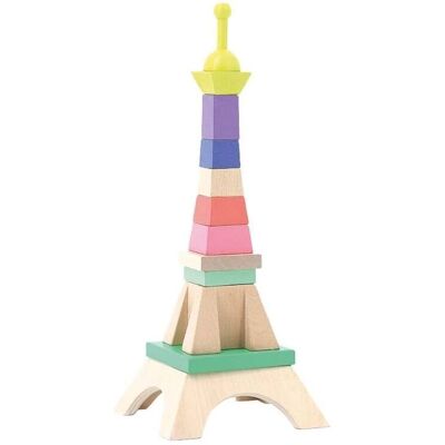Vilac Trä Eiffel-torn Stapelleksak - Utbildande & Snygg Vilac Trä Eiffel-torn Stapelleksak - Utbildande & Snygg