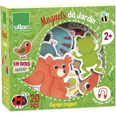 Vilac Modelo 8026 - Imanes de Jardín - Pack de 20 Vilac Modelo 8026 - Imanes de Jardín - Pack de 20