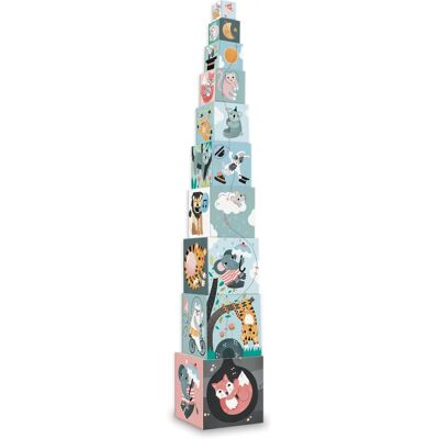 Vilac 8501 - Bloques apilables ecológicos para niños - Diseño clásico Vilac 8501 - Bloques apilables ecológicos para niños - Diseño clásico