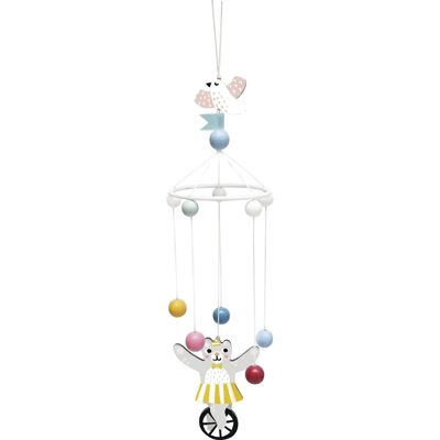 Mobile cirque Vilac Michelle Carlslund - Décoration chambre bébé - Publicité Mobile cirque Vilac Michelle Carlslund - Décoration chambre bébé - Publicité