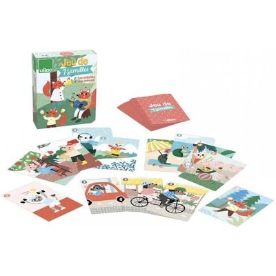 Vilac Juego de 7 Familias Michelle Carlslund - Juego Educativo de Animales Vilac Juego de 7 Familias Michelle Carlslund - Juego Educativo de Animales