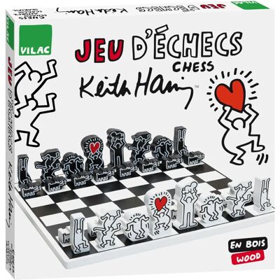 Vilac Keith Haring Schachspiel - Brettspiel für 6-12-Jährige Vilac Keith Haring Schachspiel - Brettspiel für 6-12-Jährige