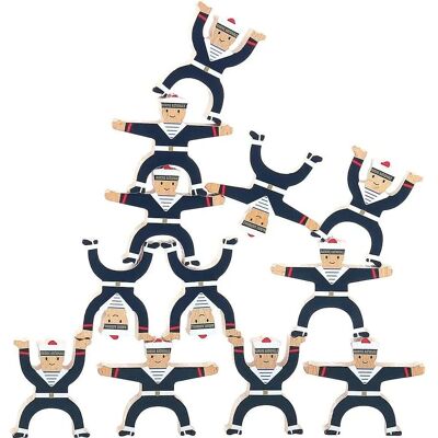 Vilac Blauw Marine Balanceringsspel - Educatief Speelgoed voor Kinderen Vilac Blauw Marine Balanceringsspel - Educatief Speelgoed voor Kinderen