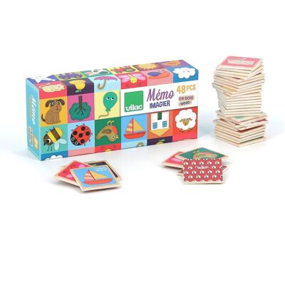 Vilac Houten Zomers Memory Spel - Bordspel Vilac Houten Zomers Memory Spel - Bordspel