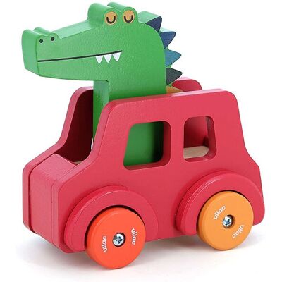 Vilac 7426G buntes Holzlernspielzeug für Kinder 18+ Monate - Lernspielzeug Vilac 7426G buntes Holzlernspielzeug für Kinder 18+ Monate - Lernspielzeug