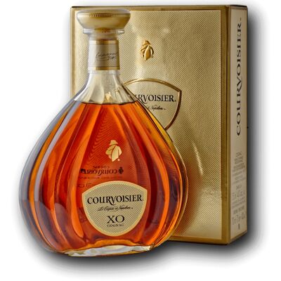 Courvoisier XO Napoleon Cognac - Dunkles Bernstein - Luxus Courvoisier XO Napoleon Cognac - Dunkles Bernstein - Luxus