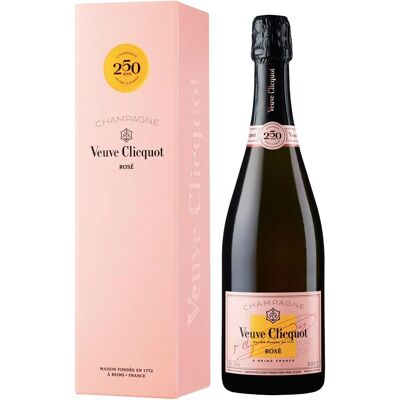 Champagne Rosé Veuve Clicquot - 75cl, 12,5% ABV - Publicité Champagne Rosé Veuve Clicquot - 75cl, 12,5% ABV - Publicité